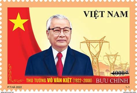 VO VAN KIET legendární premiér Vietnamu – vydání nové známky | Česko ...