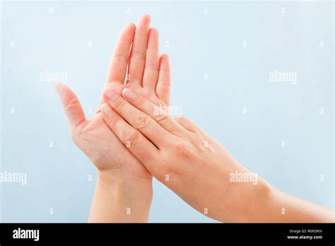 BSL Fingerspelling alphabet Stock Photo - Alamy