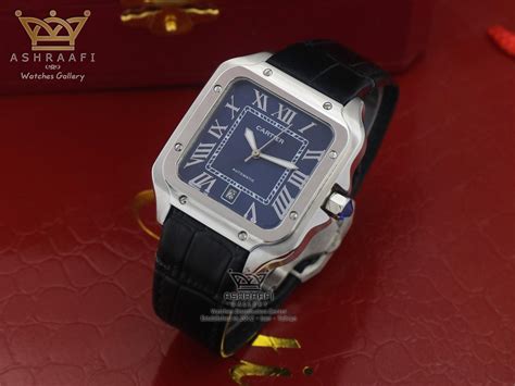 ساعت مچی کارتیه سانتوز Cartier Santos 100 YX -فروشگاه اشرافی