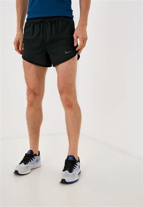 Шорты спортивные Nike M NK DFADV RUN DVN SHORT 14HR, цвет: черный ...