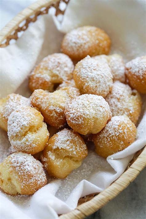 Beignets (Easy and Fail-Proof Recipe!) - Rasa Malaysia | Rezept | Feine ...