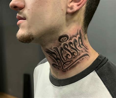 11+ Blessed Neck Tattoo Ideas That Will Blow Your Mind!