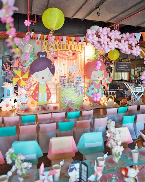 Japanese Birthday Party Ideas | Photo 5 of 28 | Catch My Party