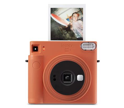 Фотоаппарат моментальной печати Fujifilm Instax SQUARE SQ1, оранжевый ...