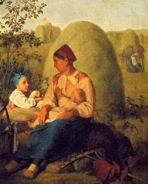 Венецианов Алексей Гаврилович. Сенокос | Painting, Artwork painting ...