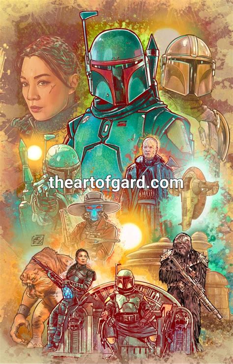 The Book of Boba Fett Art Print