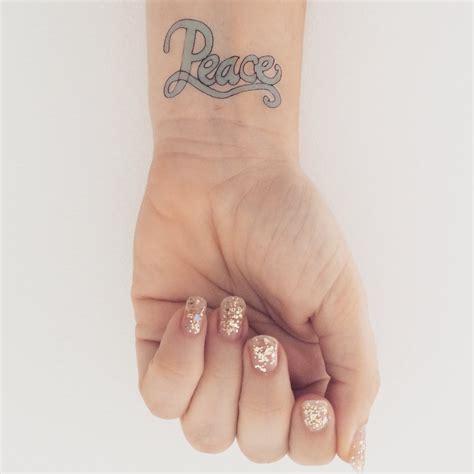 Rosie Wonders — Peace and Love Tattoos