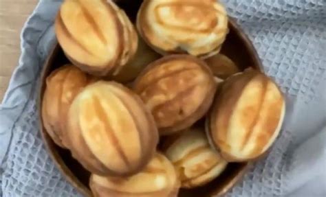 Орешки со сгущёнкой на сметане в советской орешнице простой рецепт ...
