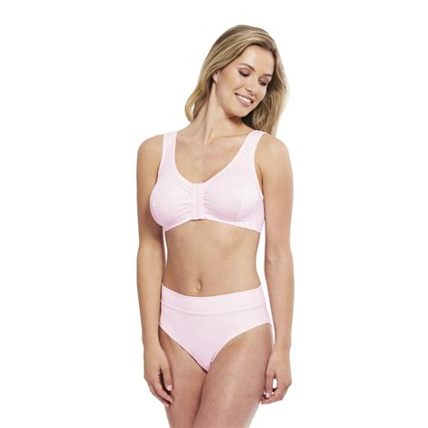 Carole Martin Set of 2 Front Cloure Wirefree Full Freedom Comfort Bra