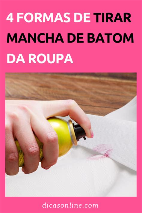 O Que Tira Mancha De Batom Na Roupa - Como tirar mancha de batom da roupa