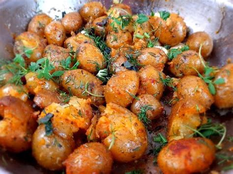 Картофель беби! Как вкусно приготовить молодой картофель! Жареный ...