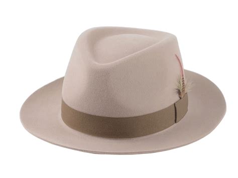Medium Crown Fedora Hat - The Clubber | Agnoulita Hats