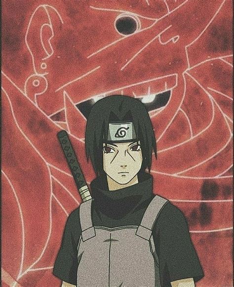 Itachi Pfp Aesthetic Red