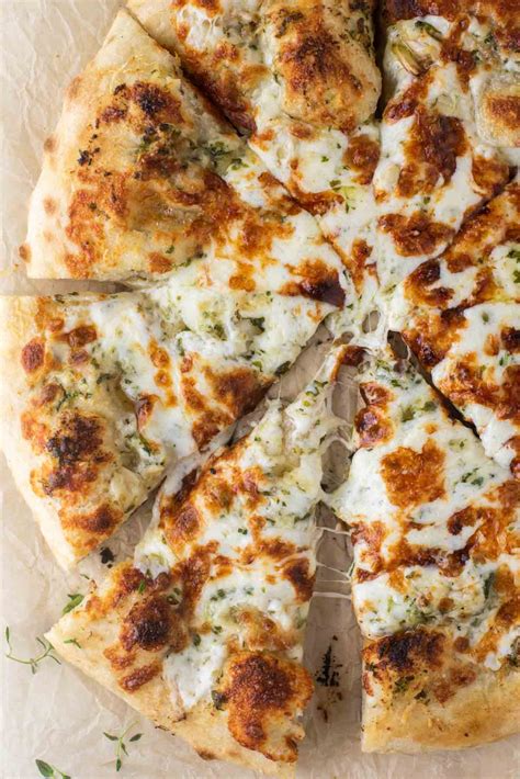 Garlic Pizza - Chisel & Fork