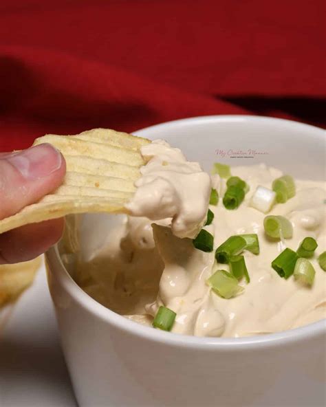 3 Ingredient Easy Onion Dip Recipe