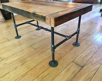 pipe coffee table etsy