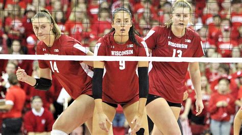 Wisconsin Badgers volleyball sweeps Nebraska, the nation's No. 1 team