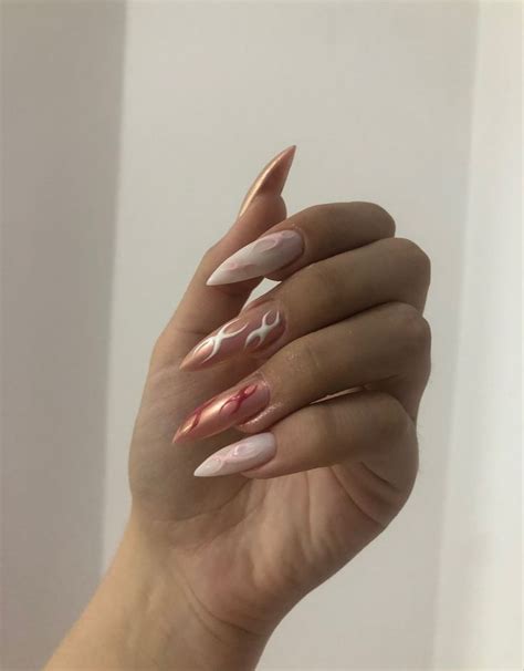 Pin by Luxury Girl on Nails | Manicure, Red acrylic nails, Long acrylic ...