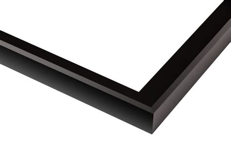 Gallery One 1/4" Black Floater Frame - Wholesale Frame Company