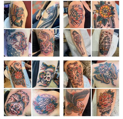 American Traditional Tattoo Sleeve Ideas