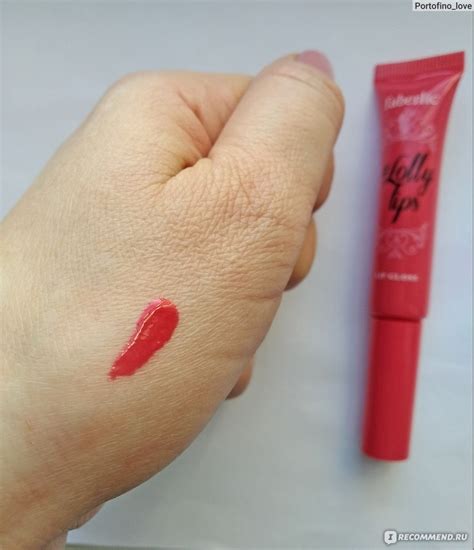 Блеск для губ Faberlic Lollylips - «Блеск для губ в оттенке 4783 ...