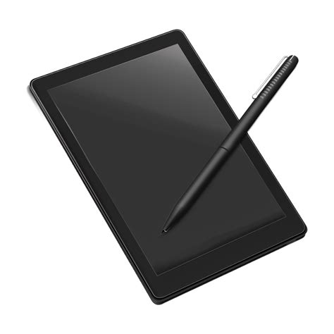 Graphic Tablet for Designing with Stylus on Transparent Background