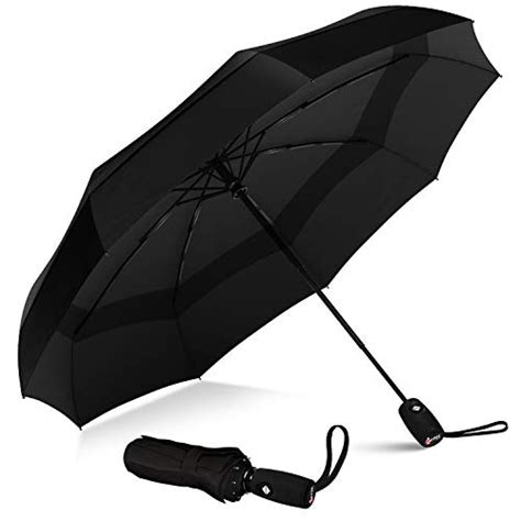 Repel Umbrella Windproof Double Vented Travel Umbrella with Teflon
