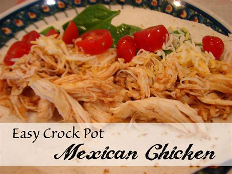 Mexican Crock Pot Chicken | Recipes, Home Decor, DIY, Wellness