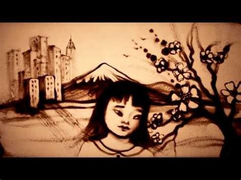 Kseniya Simonova created a sand story specially for "The Sunday Times ...