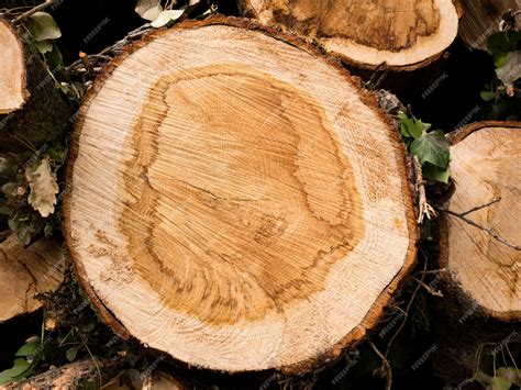 premium photo cross section   tree