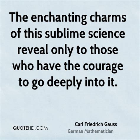 Carl Friedrich Gauss Quotes. QuotesGram
