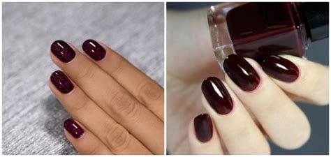 Cores De Esmalte Escuros - Esmalte Escuro: +48 Ideias de Cores Lindas para Usar!