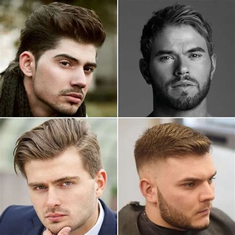 Hairstyles For Round Face Shape Male - POPULAR MEN'S HAIRCUTS