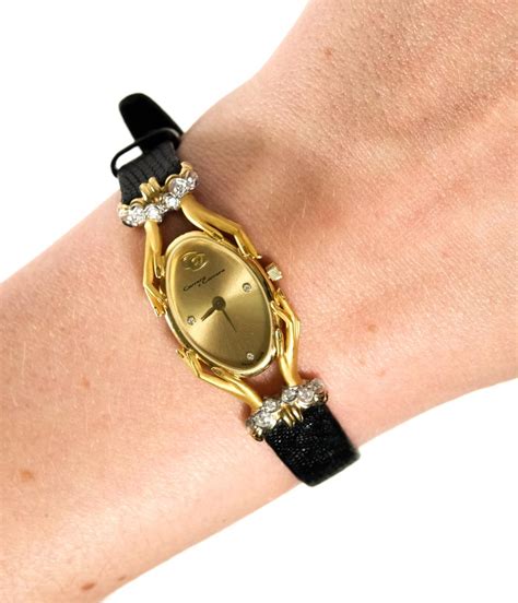 Lot - Carrera y Carrera 18K Yellow Gold 'Hands' Watch