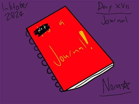 Inktober 2024 - Day 17 (Journal) by SquidKid026 on Newgrounds
