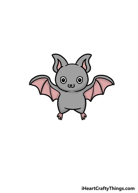 Cute Baby Bat Cartoon