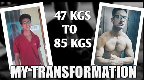 (REAL MOTIVATION) MY TRANSFORMATION 47 kg TO 85 kg | UNSTOPPABLE ...
