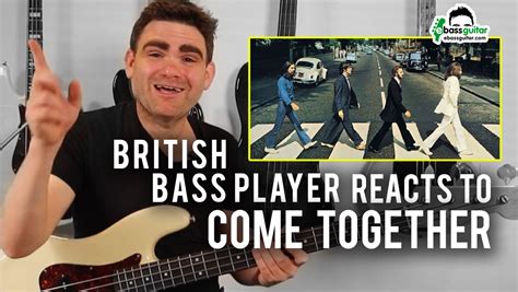 British Bass Player Reacts: Come Together by The Beatles - YT200 ...