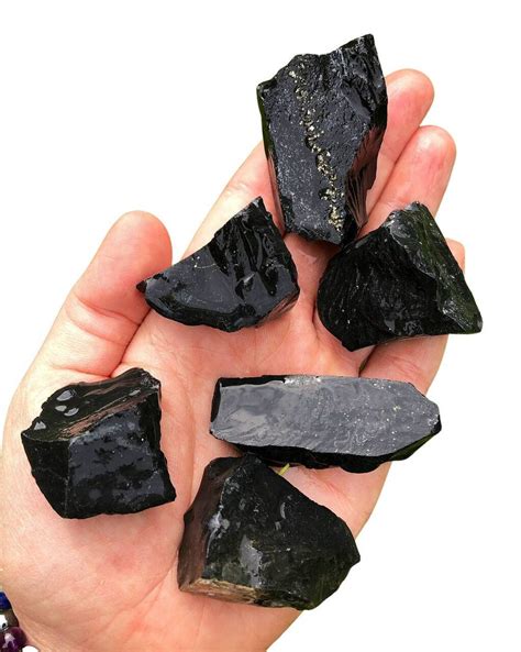 Raw Black Onyx Stone - Natural Shape | New Moon Beginnings