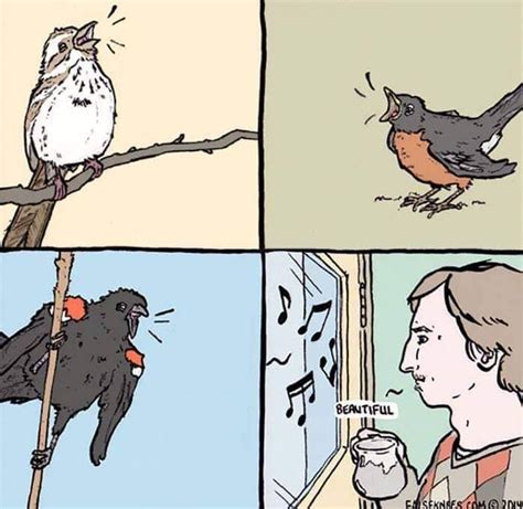 Singing Birds falseknees.com Blank Template - Imgflip