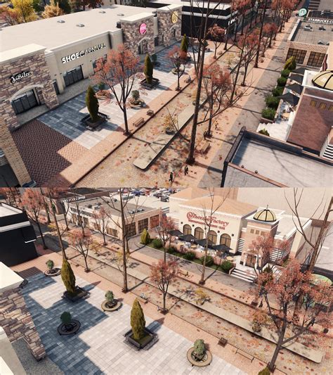 Downtown Shopping District : r/CitiesSkylines