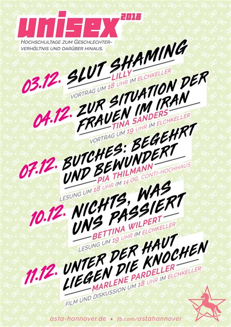 uni_sex Hochschultage – AStA Uni Hannover