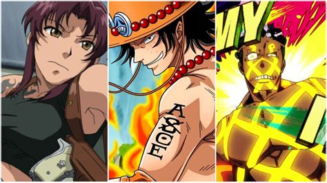 Top 15 Anime Characters with Tattoos on their bodies | Retrology
