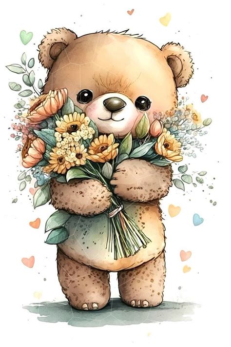 Pin by VALİDE SULTAN on Beautifull 4 | Cute doodles drawings, Teddy ...
