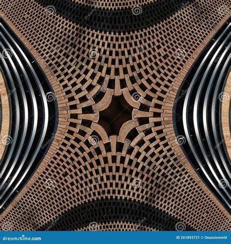 Modern Architectural Abstract Background Shapes and Blurs Stock