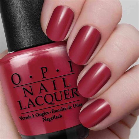 OPI Malaga Wine - Polished by Crystal