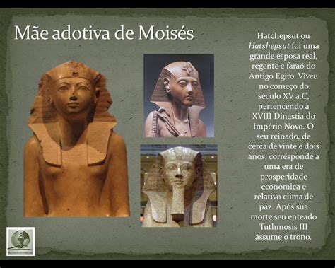 Como Era O Nome Da Mãe De Moisés - História e Geografia Bíblica: Faraós do Êxodo - A mãe adotiva de Moisés