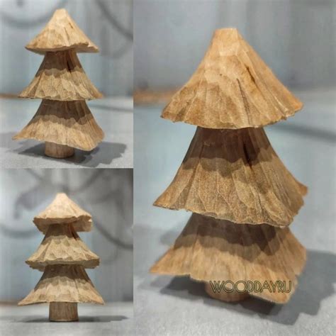 Ёлочная игрушка из дерева