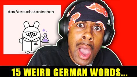 I LEARNED 15 WEIRD GERMAN WORDS THAT KINDA MAKE SENSE..... - YouTube
