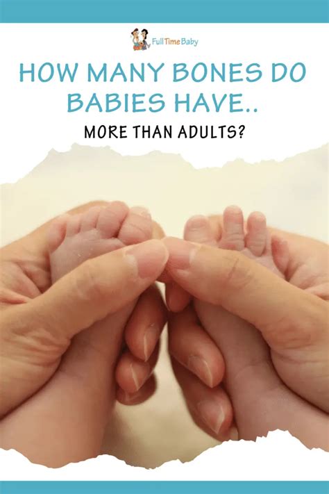 How Many Bones Do Babies Have: More Than Adults? - Full Time Baby
